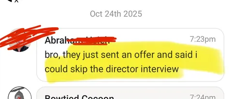 Community testimonial screenshot 11