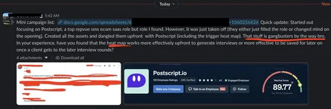 Community testimonial screenshot 32